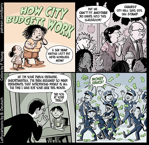 City budgets cartoon