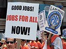 Picketing workers, CC-BY-2.0 license (https://creativecommons.org/licenses/by/2.0/), credit to Raffi Asdourian via Flickr 