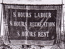 eight-hour day banner