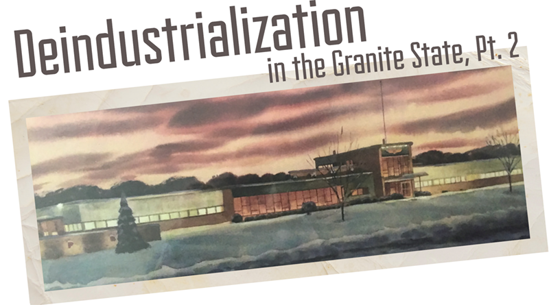 Deindustrialization in the Granie State title image