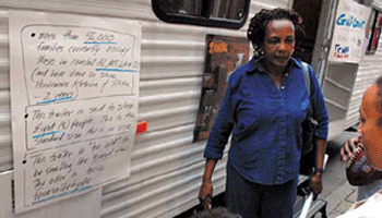FEMA trailer photo