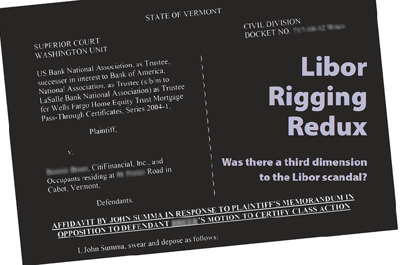 Libor Rigging Redux: Was there a third dimension to the Libor scandal? By John Summa 